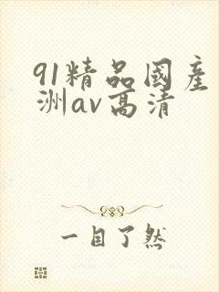 91精品国产亚洲av高清封面