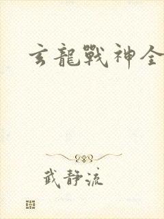 玄龙战神全本封面