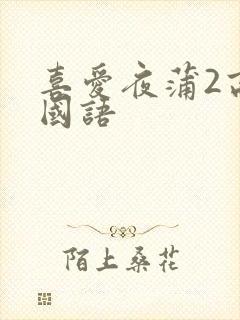 喜爱夜蒲2高清国语