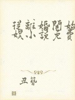 从离婚开始的文娱小说免费阅读