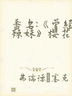 番名:《曾经是辣妹》樱花动漫封面