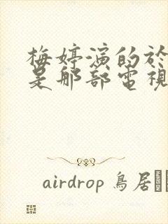 梅婷演的于文娟是那部电视剧