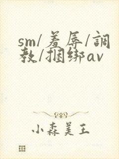 sm/羞辱/调教/捆绑av封面