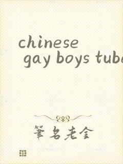 chinese gay boys tube