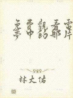 免费观看电视剧梦中的那片海