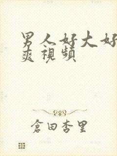 男人好大好硬好爽视频封面