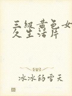 三级黄色女性久久生活片