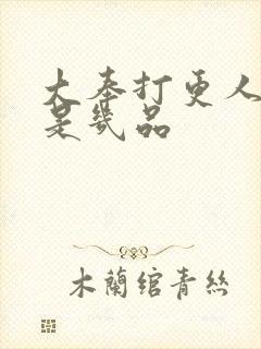 大奉打更人神殊是几品