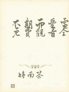 不期而爱电视剧免费观看全集