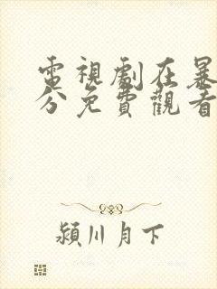 电视剧在暴雪时分免费观看完整版高清