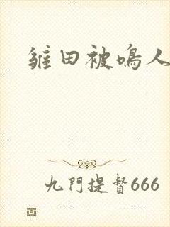 雏田被鸣人操了封面