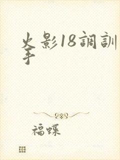 火影18调训纲手封面
