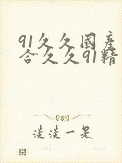 91久久国产综合久久91精品