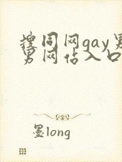 搜同网gay男男网站入口