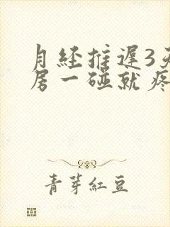 月经推迟3天乳房一碰就疼封面