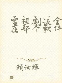 电视剧流金岁月在哪个软件可以看封面