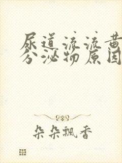 尿道流流黄脓状分泌物原因