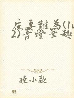 庶妻难为(1v2)青灯笔趣阁