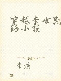 穿越李世民儿子的小说