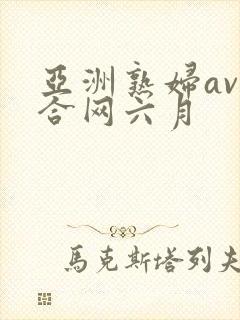 亚洲熟妇av综合网六月