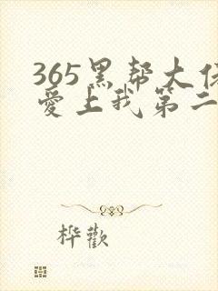365黑帮大佬爱上我第二季