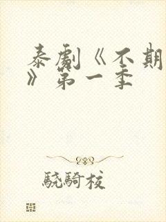 泰剧《不期而爱》第一季