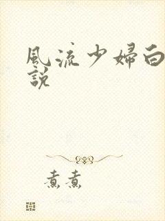 风流少妇白洁小说封面