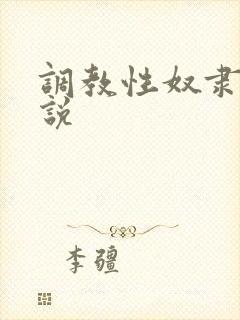 调教性奴隶的小说