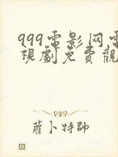 999电影网电视剧免费观看大全