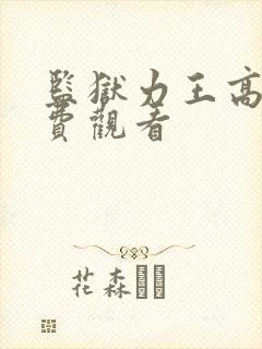 监狱力王高清免费观看封面