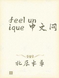 feel unique 中文网