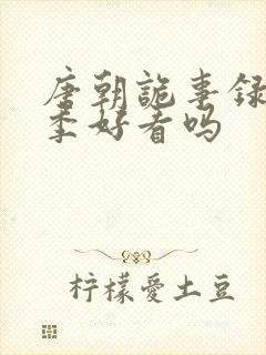 唐朝诡事录第一季好看吗封面