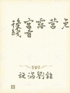 后宫露营免费在线看封面