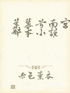 叶慕兮南宫凛是哪本小说