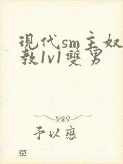 现代sm主奴调教1v1双男