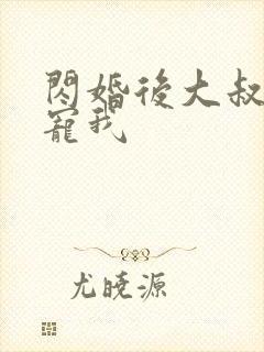 闪婚后大叔乖乖宠我封面