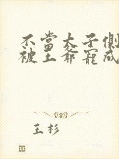 不当太子侧妃,被王爷宠成宝