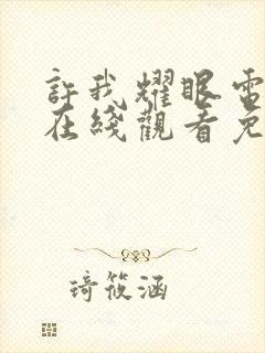 许我耀眼电视剧在线观看免费