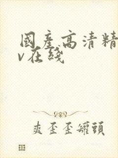 国产高清精品av在线