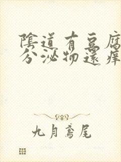 阴道有豆腐渣样分泌物还痒