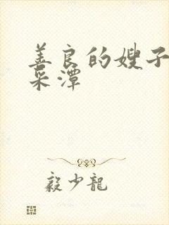 善良的嫂子 李采潭封面