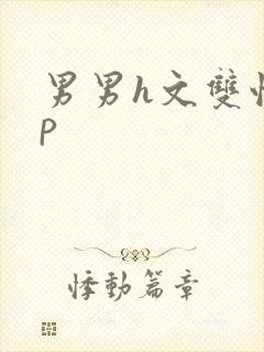 男男h文双性np