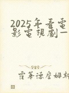 2025年看电影电视剧——热播网
