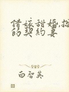 错嫁甜婚,总裁的契约妻