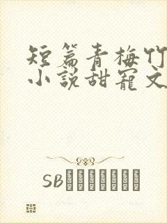 短篇青梅竹马的小说甜宠文