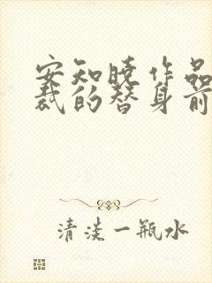 安知晓作品:总裁的替身前妻全本下载