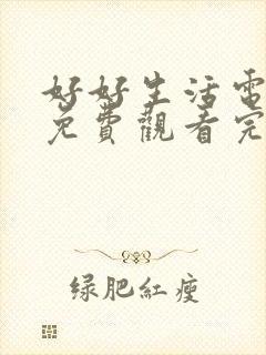 好好生活电视剧免费观看完整版40集