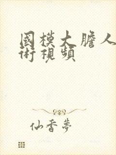 国模大胆人体艺术视频封面