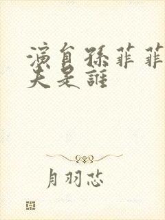 演员孙菲菲的丈夫是谁