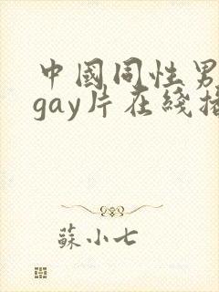 中国同性男男黄gay片在线播放